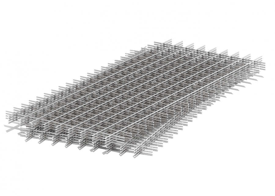 Сетка сварная в картах (кладочная) 1,5*2 м яч. 100*100*т 3.0
