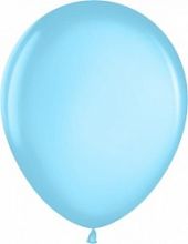 Шар (12"/ 30 см, голубая лазурь, металлик, 100 шт