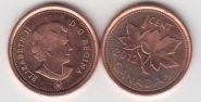 Канада 1 цент 1953-2012 XF