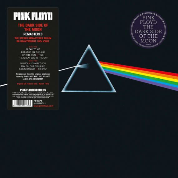 PINK FLOYD  The Dark Side Of The Moon 1973 (2016)