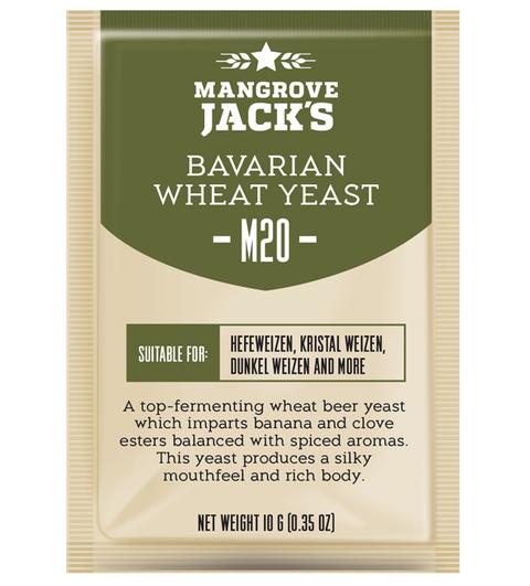 Пивные дрожжи Mangrove Jack's "Bavarian Wheat M20", 10 г
