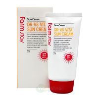 FarmStay Солнцезащитный крем для лица с витаминным комплексом DR-V8 Vita Sun Cream SPF 50+ PA+++, 70 мл