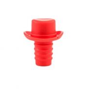 Пробка для бутылок Шляпа Silicone Bottle Stoppers, цвет красный (2)