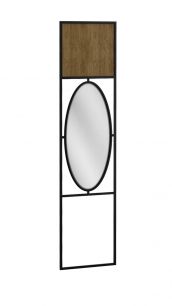 Панель для прихожей с зеркалом Loft Дуб Табак 4009302H_Табак