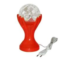Декоративный LED-светильник Шар В Руках, 18 см, цвет красный (2)