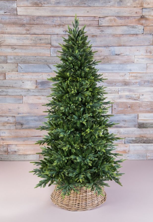 Искусственная елка Королевская стройная 155 см зеленая