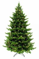 Искусственная елка Шервуд премиум 215 см 288 ламп зеленая