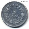 Франция 5 франков 1946 В