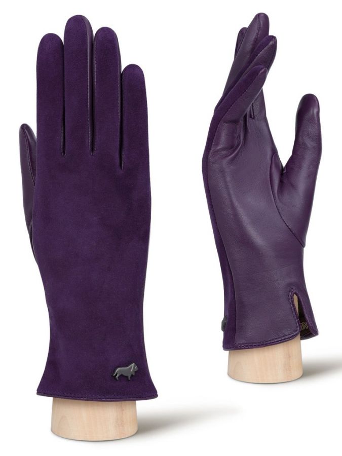 Велюровые женские перчатки LABBRA GR01-00027405