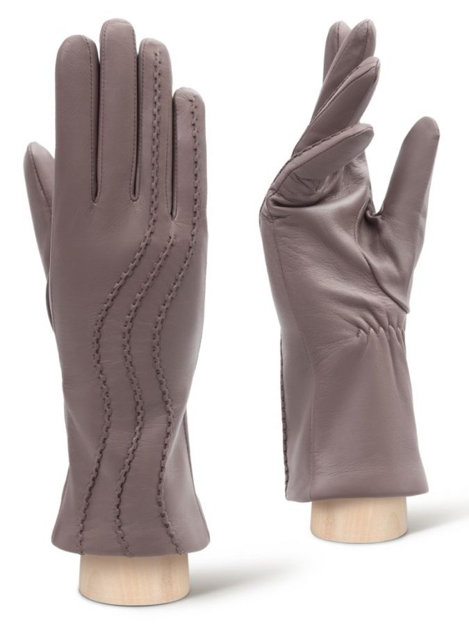 Стильные кожаные перчатки LABBRA GR01-00030800