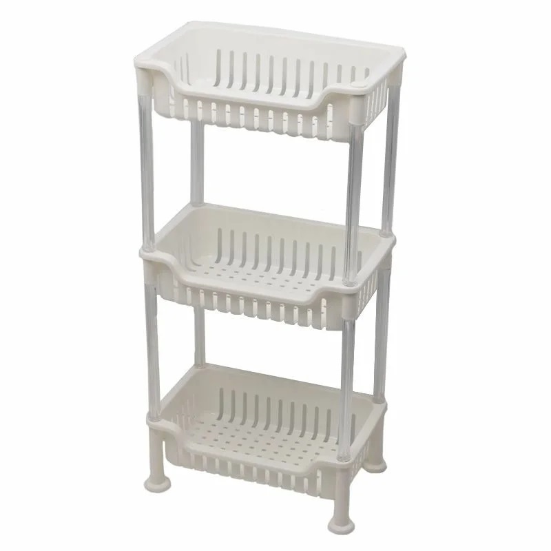 Пластиковая 3-х Ярусная Полка Plastic Rack 3 Layer