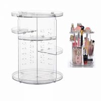 Вращающийся Органайзер Для Косметики GW-288 Cosmetic Storage Box Rotative Rack (2)