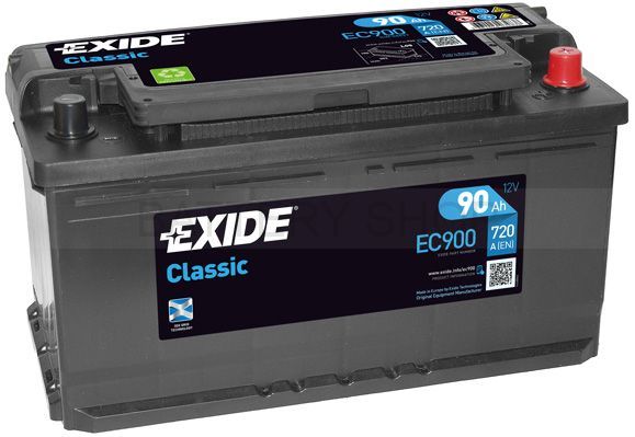 Exide Classic 90 Ah 720 A EC900