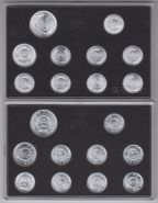 Китай Набор 10 монет