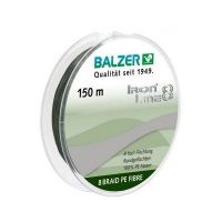 Плетеная леска для спиннинга Balzer Iron Line 8x Green 150м 0,21 мм 15,4 кг