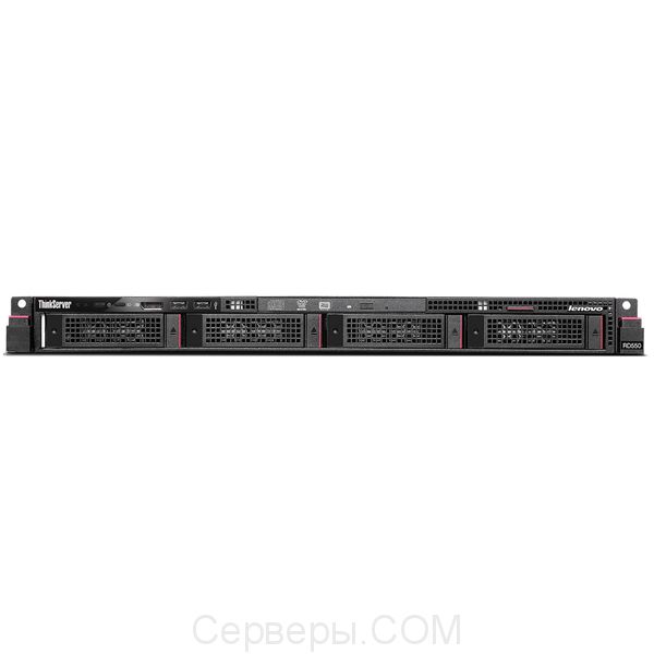 Сервер Lenovo ThinkServer RD550 3.5" Rack 1U, 70CV0005EA
