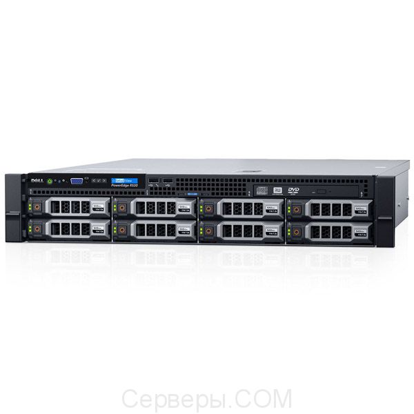 Сервер Dell PowerEdge R530 3.5" Rack 2U, 210-ADLM-49