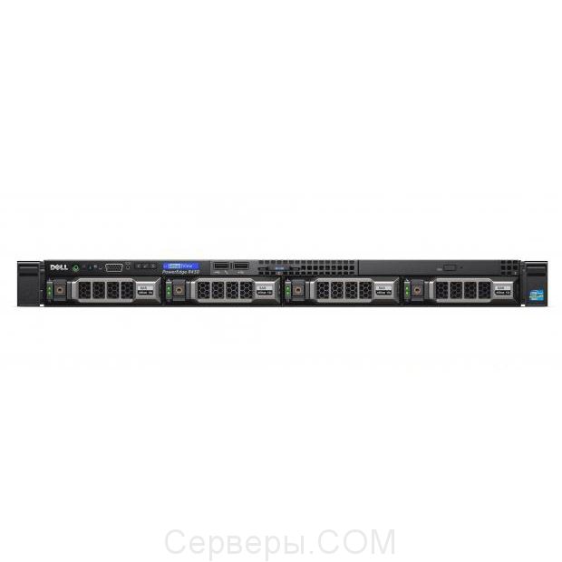 Сервер Dell PowerEdge R430 3.5" Rack 1U, 210-ADLO-202