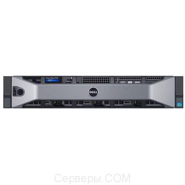 Сервер Dell PowerEdge R730 3.5" Rack 2U, 210-ACXU-157