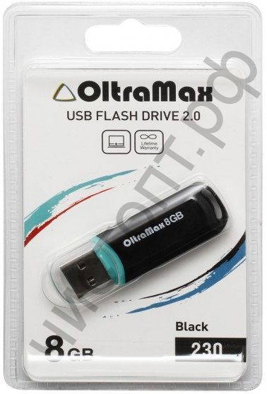 флэш-карта OltraMax 8GB 230  чёрный