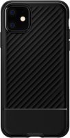 Купить чехол Spigen Core Armor для iPhone 11 черный тонкий чехол для Айфон 11 в Москве в интернет магазине аксессуаров для смартфонов elite-case.ru