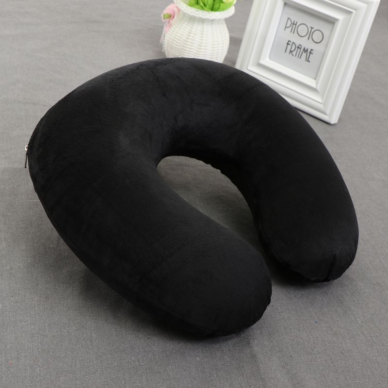 Подушка Для Путешествий U-Neck Pillow, Цвет Черный
