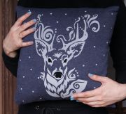 Купить подушку с Оленем в онлайн-магазине EnigmaStyle.ru
