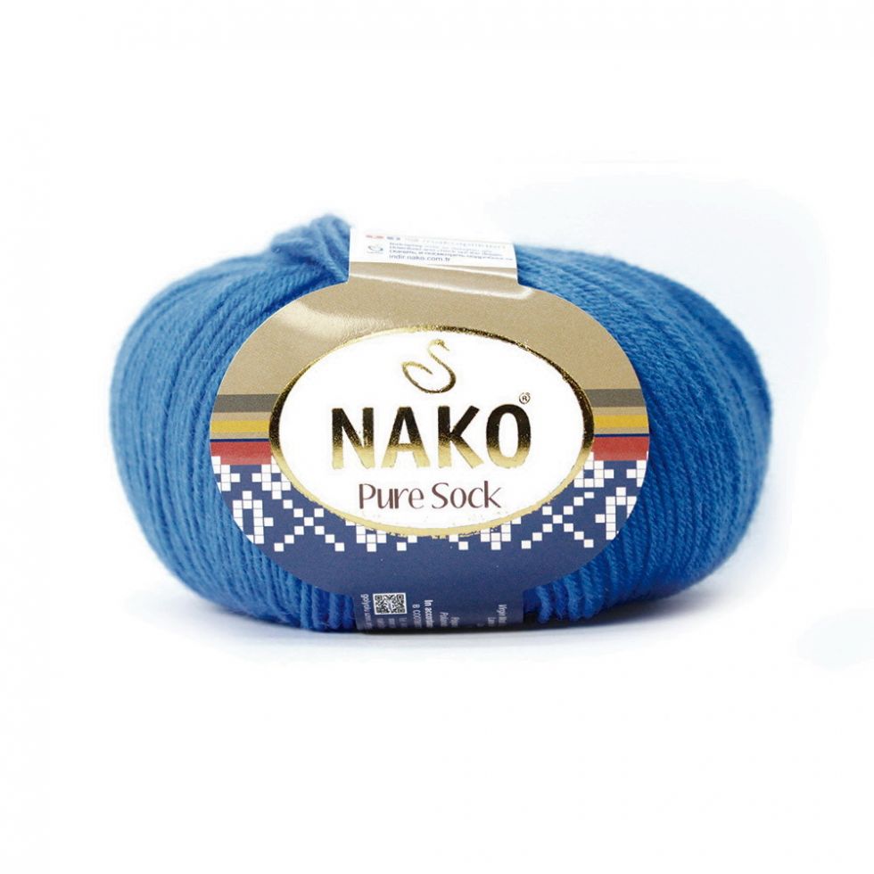 Pure sock (Nako) 1256-голубой
