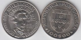 Португалия 100 эскудо 1981 UNC