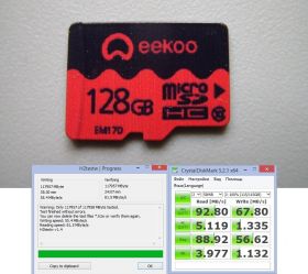 microSD eekoo 128GB C10