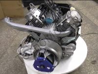 Двигатель на Буран 24 л.с., двухцилиндровый, 4-х тактный с электростартером, вариатором, коленом глушителя, электропроводка, катушка освещения 240 Ват- texnomoto.ru