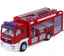 Модель грузовика машинка 1:64 MAN Пожарная машина