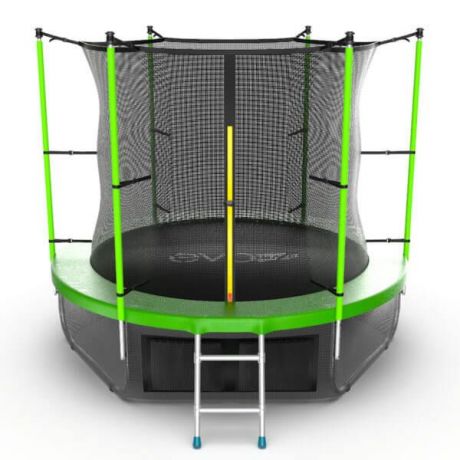 Спортивный батут с защитной сеткой Evo Jump Internal 8ft Lower net Green