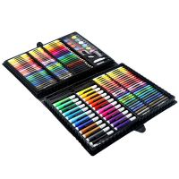 Набор для рисования в чемодане Super Mega Art Set 168 предметов (цвет черный)_2