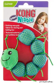 KONG NIBBLE CRITTERS игрушка для кошек Размеры: 15,88 х 4,45 х 3,18 см