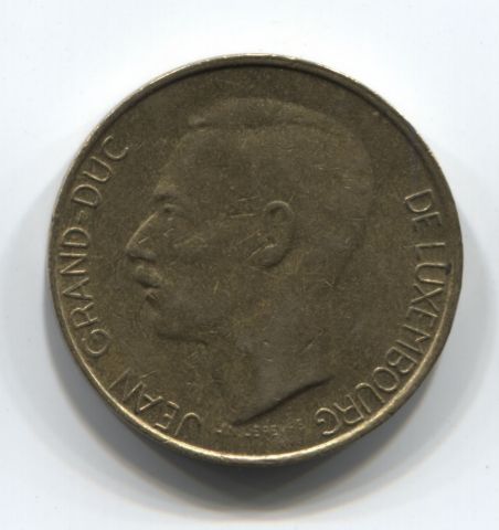 5 франков 1990 года Люксембург