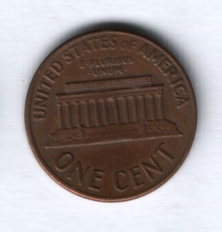 1 цент 1969 года S США