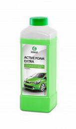 Шампунь для бесконтактной мойки автомобилей Grass Active Foam Extra 1л цена, купить в Челябинске