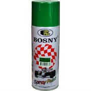 Bosny Акриловая аэрозольная краска RAL Professional, название цвета "Зеленая трава", глянцевая, RAL 6032, объем 520мл.