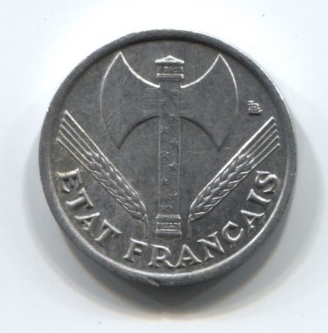 50 сантимов 1942 года Франция AUNC
