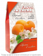 FRUTTI in CREMA.Соль с пеной для ванн - абрикос в сливках 500 гр. (пачка), шт