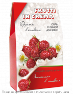 FRUTTI in CREMA.Соль с пеной для ванн - земляника в сливках 500 гр. (пачка), шт