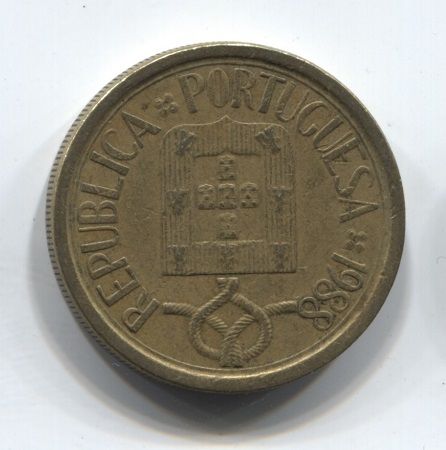 10 эскудо 1988 г. Португалия