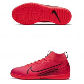 ДЕТСКАЯ ИГРОВАЯ ОБУВЬ ДЛЯ ЗАЛА NIKE SUPERFLY VII ACADEMY IC AT8135-606 JR