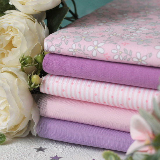 Набор тканей для творчества Розовая весна