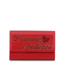 Сумка клатч женская Dolce&Gabbana BI1100AU2848 M307 RED из натуральной кожи (Италия)