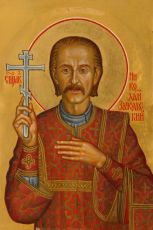 Икона Николай Запольский священномученик (рукописная)