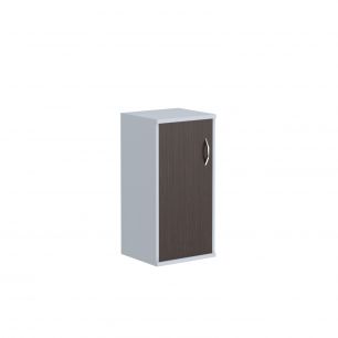 Шкаф колонка с глухой дверью СУ-3.1(L) Венге Магия/Металлик 406*365*823 IMAGO