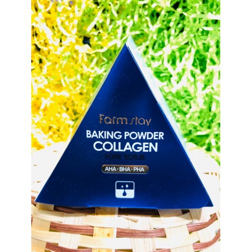 Скраб для лица Farmstay Baking Powder Collagen Pore Scrub, 1 ШТ