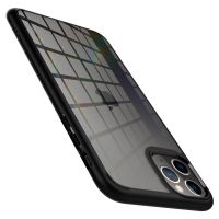 Купить чехол Spigen Ultra Hybrid для iPhone 11 Pro Max черный прозрачный чехол для Айфон 11 Про Макс в Москве в интернет магазине аксессуаров для смартфонов elite-case.ru
